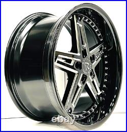 20x8.5 Rucci Black Label Dodge/charger/challenger/magnum/chrysler-300(rwd)