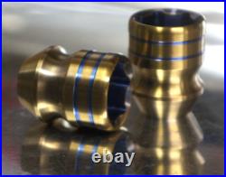 20x set 12x1.5 12x1.25 1/2-20 Titanium Lug Wheel Nut 60 Locking