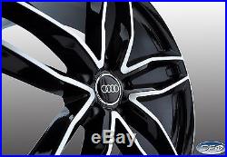 21 2016 S-line Style Black Wheels Rims Fits Audi A6 A7 A8 S6 S7 S8 Rs6 Rs7 1196
