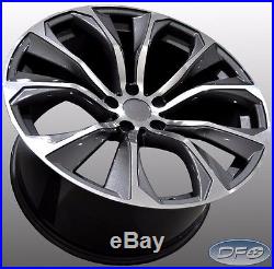 22 2016 X6 Sparkling Storm Style Staggered Wheels Rims Fit Bmw X5 X6 1262 Gm
