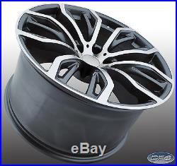 22 2016 X6 Style Staggered Wheels Rims Fit Bmw X5 X6 1166 Gm