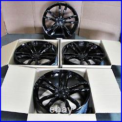 22 22x10/11 Gloss Black Wheels Fits BMW E70 F15 E71 F16 X5 X6 X5M X6M
