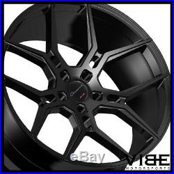 22 Giovanna Haleb Gloss Black Concave Wheels Rims Fits Dodge Charger Rt Se Srt8