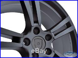 22 Porsche Turbo 2 Style Matt Black Wheels Rims Fits Cayenne Q7 Touareg 5398 MB