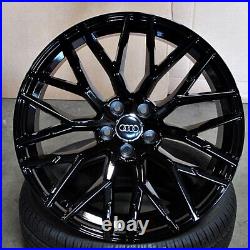 22 RS Style Wheels Fits Audi A6 S6 A7 S7 A8 S8 Q5 Q7 Q8 RSQ8 Etron