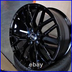 22 RS Style Wheels Fits Audi A6 S6 A7 S7 A8 S8 Q5 Q7 Q8 RSQ8 Etron