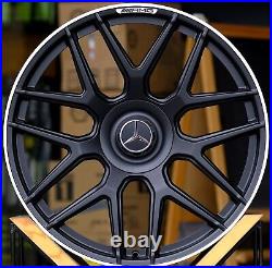 22 Rims Fit Mercedes Gls580 Gls450 Gls350 Gle580 Gle450 53 Gle63 Amg ML Wheels
