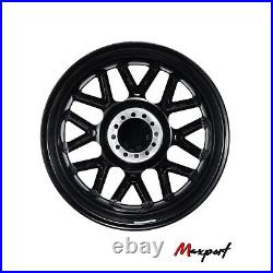 22x12 Aluminum 6x135 6x5.5 Black Milling Wheel Rim Avalanche Savana 1500 ET -44