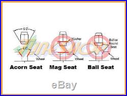 24 GORILLA F150 14x2 OEM STOCK FACTORY WHEELS RIM XL LARGE SEATS LUG NUTS CHROME