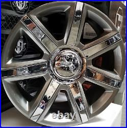 26 Cadillac Escalade Platinum New Style Rims Wheels Silver Chrome EXT ESV