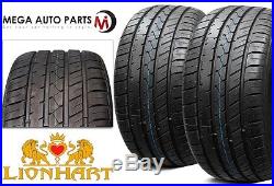 2XNew Lionhart LH-FIVE 285/35R18 101W XL All Season Ultra High Performance Tires
