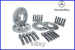 (2) 10mm & (2) 12mm Hub Centric Mercedes Benz Spacers Kit 5x112 & 66.56mm Bore