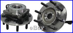 (2) 2003-2005 Dodge Ram 2500 3500 Front Wheel Bearing and Hub for ABS 4WD 8Lug