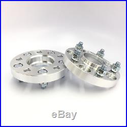 (2) 5x4.5 Hubcentric Wheel Spacers Mustang GT500 Shelby Cobra SVT GT 1 1.0 Inch