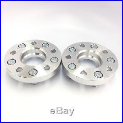 (2) 5x4.5 Hubcentric Wheel Spacers Mustang GT500 Shelby Cobra SVT GT 1 1.0 Inch