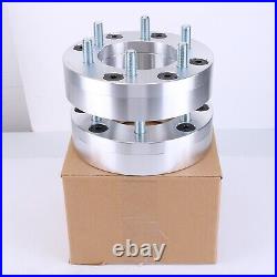 (2) 8x6.5 to 6x5.5 Wheel Adapters 2 8x165 Hub to 6x139.7 Wheel for Chevy Dodge