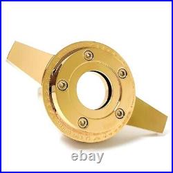 2 BAR GOLD SPINNER ZENITH STYLE LA WIRE WHEEL KNOCK OFF (set of 4 pcs)