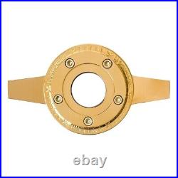 2 BAR GOLD SPINNER ZENITH STYLE LA WIRE WHEEL KNOCK OFF (set of 4 pcs)