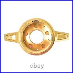 2 BAR GOLD SPINNER ZENITH STYLE LA WIRE WHEEL KNOCK OFF (set of 4 pcs)