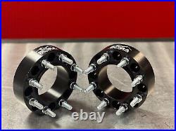 (2) BORA Wheel Spacers for 2.00 CHEVY/GMC 2500/3500 SRW Made In The USA
