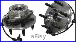 2 Front Left and Right CV Axle Shaft + 2 Wheel Hub & Bearing Assembly 6 lug 4WD