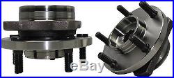 2 Front Wheel Bearing Hub for 1996-2007 Dodge Caravan Chrysler Town and Country