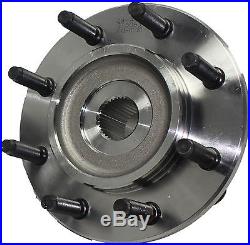 (2) Front Wheel Bearing and Hub for 2000 2001 2002 Dodge Ram 2500 3500 ABS 4x4