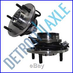 2 New FRONT Driver and Passenger Wheel Hub Bearing ABS 4WD