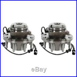2 New Premium Front Wheel Hub Assembly Pair Fits 4WD Ford F250 F350 Excursion