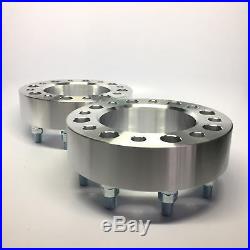 2pc Hubcentric 8x6.5 Wheel Spacers 9/16 2 Inch 50mm 8 Lug Adapter 8x165.1