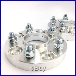2pcs Custom HUB CENTRIC Wheel Spacers Adapters 5x120 66.9mm 25mm 1 Inch Thick