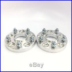2pcs Custom HUB CENTRIC Wheel Spacers Adapters 5x120 66.9mm 25mm 1 Inch Thick