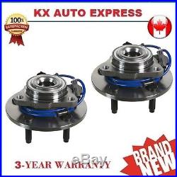 2x FRONT WHEEL HUB BEARING ASSEMBLY FOR DODGE RAM 1500 2002 2003 2004 2005 withabs