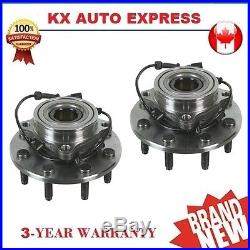 2x FRONT WHEEL HUB & BEARING ASSEMBLY FOR DODGE RAM 3500 4X4 4WD 2003 2004 2005