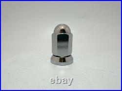 32 Chrome Alcoa Dually Flat Seat Lug Nuts 9/16-18 With Pressed On Swivel Washer 32 Chrome Alcoa Dually Flat Seat Lug Nuts 9/16-18 With Pressed On Swivel Washer
