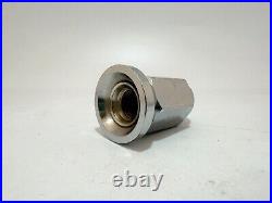 32 Chrome Alcoa Dually Flat Seat Lug Nuts 9/16-18 With Pressed On Swivel Washer 32 Chrome Alcoa Dually Flat Seat Lug Nuts 9/16-18 With Pressed On Swivel Washer