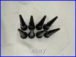 32 Spike Kit Alcoa Dually Wheel Rim Black Lug Nut With Flat Seat Washer 9/16 32 Spike Kit Alcoa Dually Wheel Rim Black Lug Nut With Flat Seat Washer 9/16