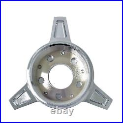 3 BAR CHROME SPINNER ZENITH STYLE LA WIRE WHEEL KNOCK OFF (set of 4 pcs)