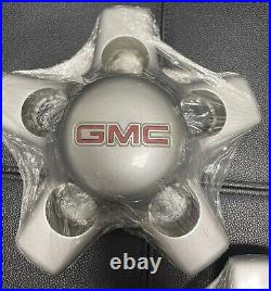 3 Pcs. 2001-2005 Gmc Jimmy Sonoma Silver Wheel Hub Center Cap 9593759 Used