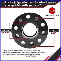 4PCS 2 5x5 Hubcentric Wheel Spacers For Jeep JK JKU Wrangler Grand Cherokee 4PCS 2 5x5 Hubcentric Wheel Spacers For Jeep JK JKU Wrangler Grand Cherokee