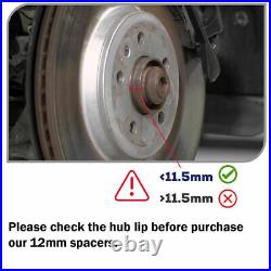 4PC 12.7mm&15mm 5X112 Wheel Spacers 14X1.25 for Mini Cooper BMW G32 I01 X3 X4 X5 4PC 12.7mm&15mm 5X112 Wheel Spacers 14X1.25 for Mini Cooper BMW G32 I01 X3 X4 X5