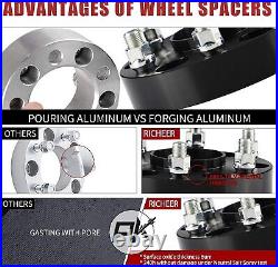 4PC 1.25 Hubcentric 6x5.5 Wheel Spacers For Chevy Silverado 1500 GMC Sierra 4PC 1.25 Hubcentric 6x5.5 Wheel Spacers For Chevy Silverado 1500 GMC Sierra