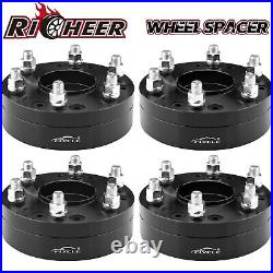 4PC 2 5x4.5 to 6x5.5 Wheel Adapters 14x1.5 For Ford Mustang Ranger Explorer