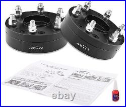 4PC 2 5x4.5 to 6x5.5 Wheel Adapters 14x1.5 For Ford Mustang Ranger Explorer