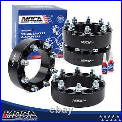 4PC 2 Wheel Spacers 8x6.5 for Dodge Ram 2500 3500 Ford 9/16 Studs 8 Lug