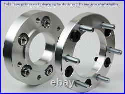 4PCs WHEEL ADAPTERS 5X135 TO 6X135 2 THICK M14X2.0 FIT FORD F150