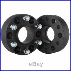 4P 2 6x5.5 14x1.5 Hubcentric Wheel Spacers For 1995-2017 Chevrolet Tahoe