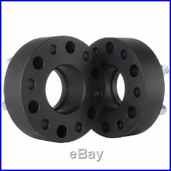 4P 2 6x5.5 14x1.5 Hubcentric Wheel Spacers For 1995-2017 Chevrolet Tahoe