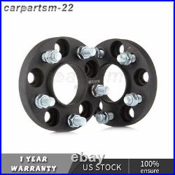 4Pcs 20mm Thick 5x4.5 HubCentric Wheel Spacers 14x1.5 For 2017 Ford Mustang