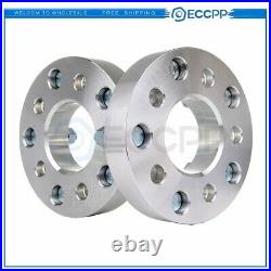 4Pcs 5x4.5 to 5x5 1.25 Adapters Wheel Spacers For Jeep Wrangler Ford Mustang